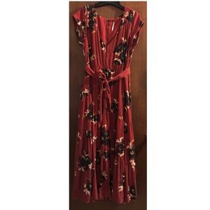 Free People Floral Maxi Dress